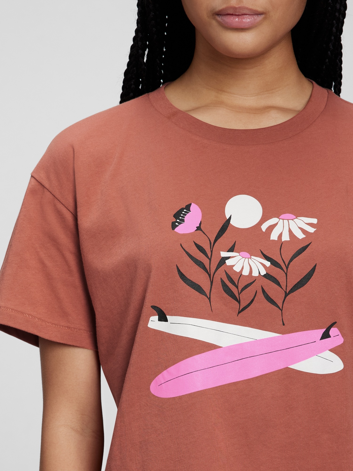 Organic cotton graphic t shirts Clearance