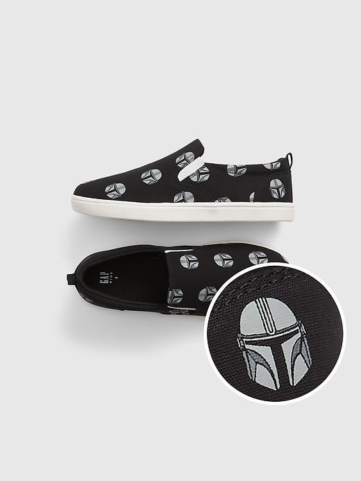 View large product image 1 of 1. GapKids &#124 Star Wars&#153 Slip-On Shoes
