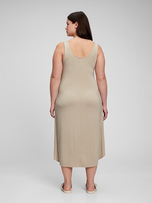 Image number 5 showing, Tie-Wrap Midi Dress