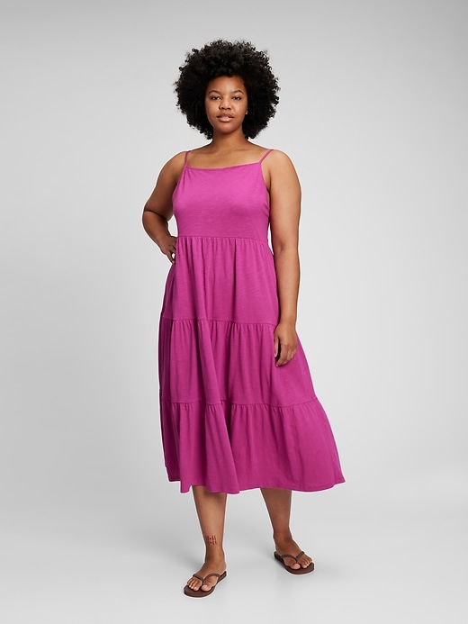 Halter Tiered Maxi Dress | Gap
