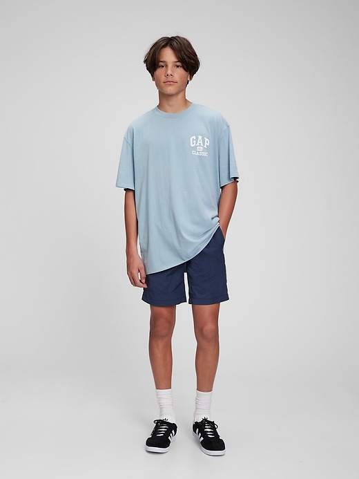 Image number 5 showing, Teen 100% Organic Cotton Gap Logo Archive T-Shirt