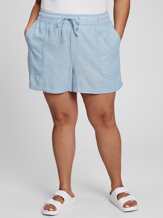 Gap 3.5" High Rise Pull-On Utility Shorts with Washwell
