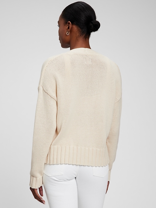 Image number 2 showing, Button-Front Cardigan