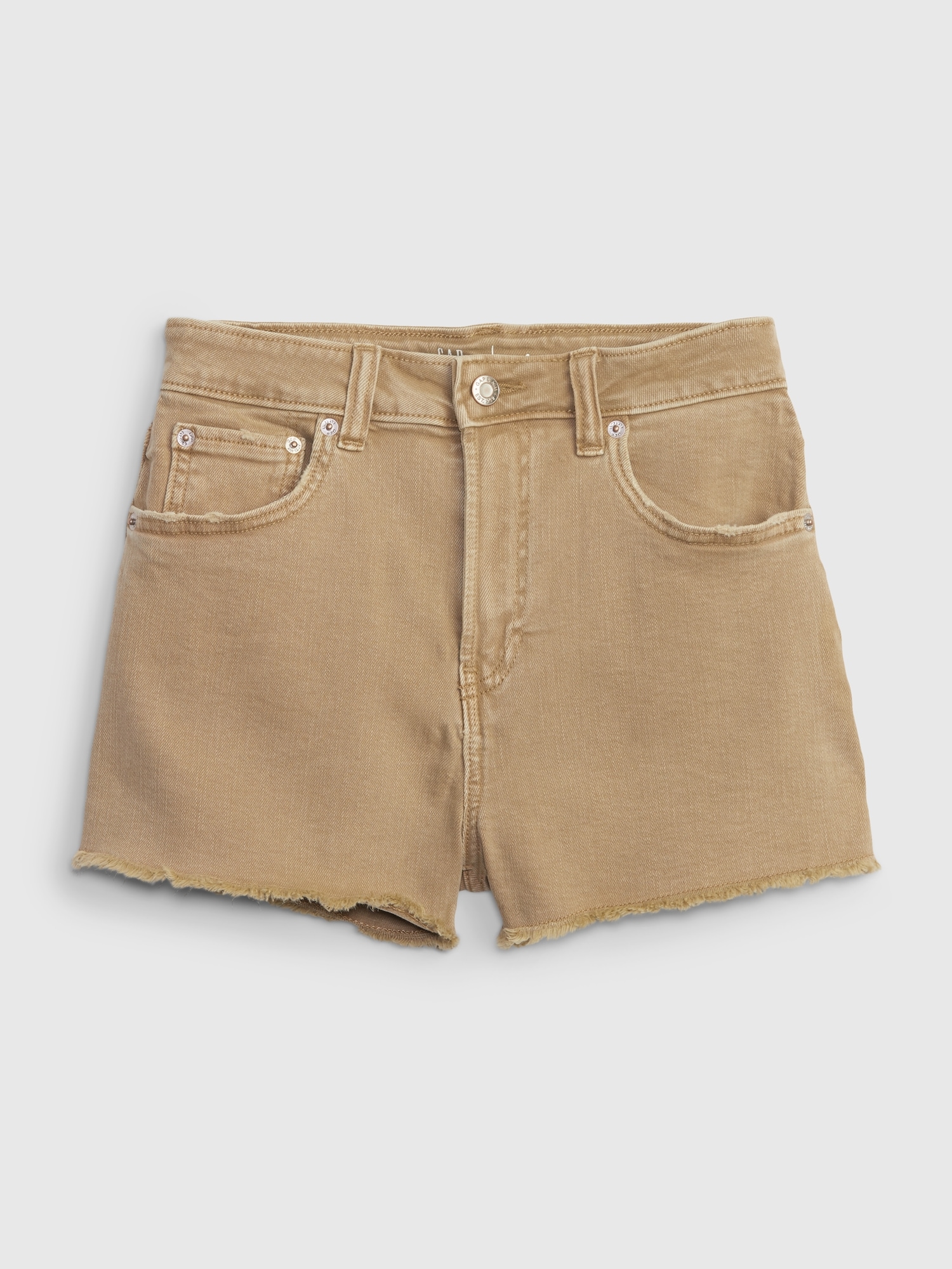 Teen Sky High Rise Khaki Shorts Gap teen-sky-high-rise-khaki-shorts-gap
