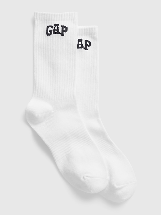 Image number 1 showing, Athletic Logo Crew Socks