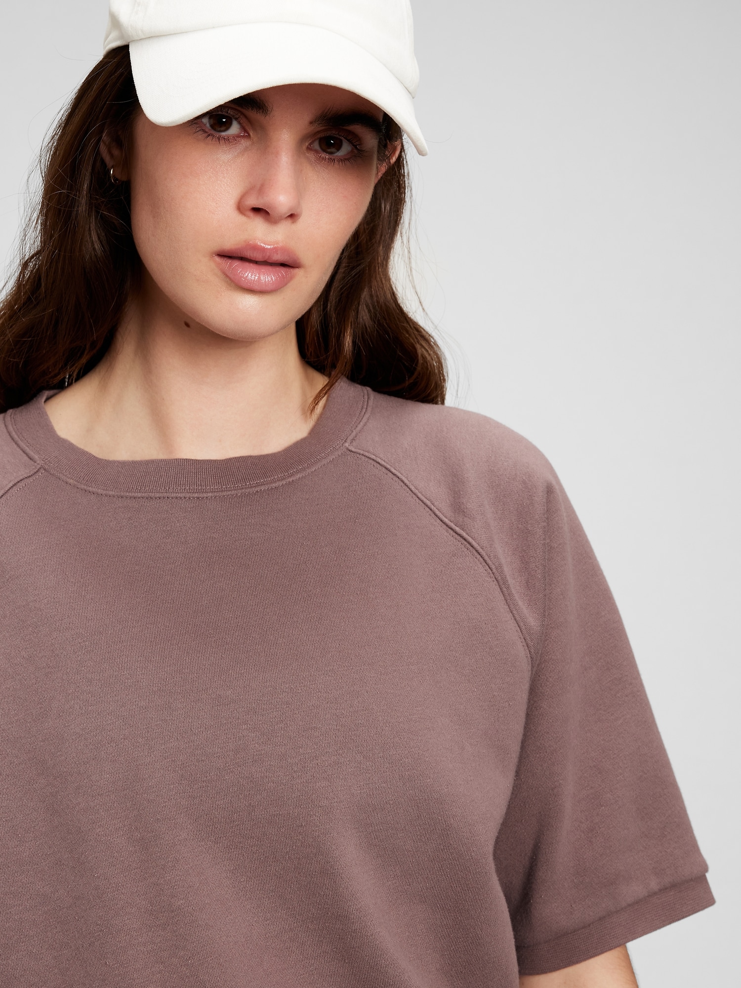 vintage soft raglan sweatshirt gap