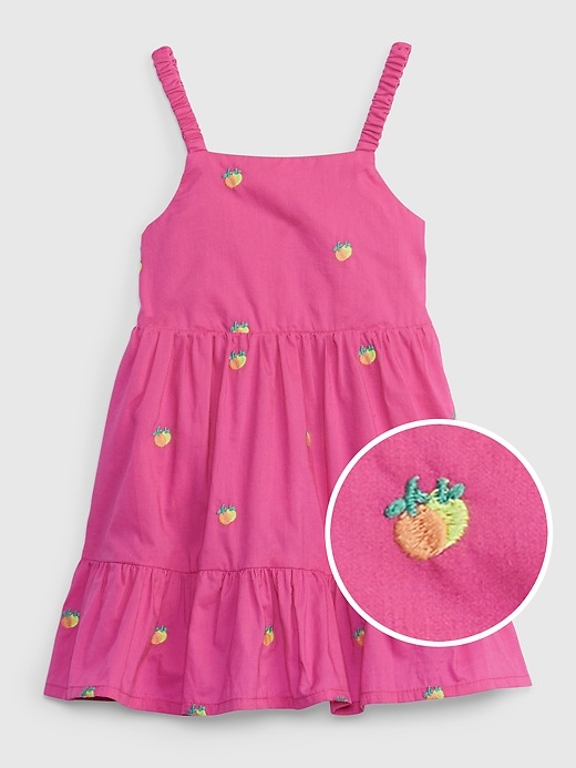 Image number 1 showing, Baby Embroidered Tank Dress