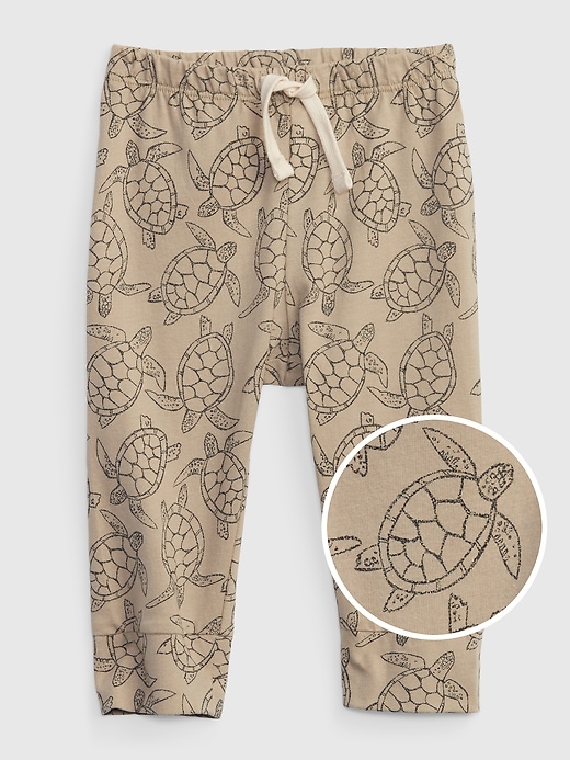 View large product image 1 of 1. Baby Organic Cotton Mix and Match Pull-On Pants