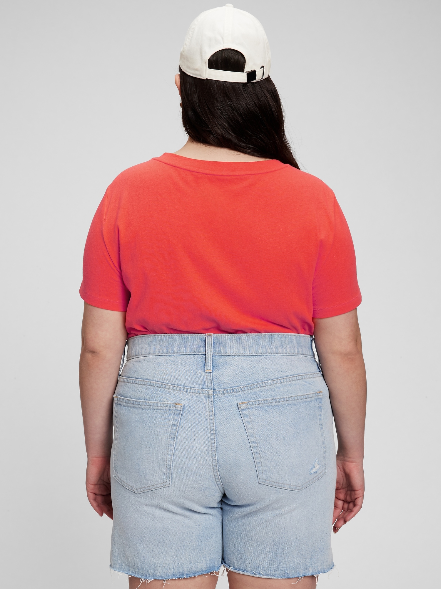 To My Mom Women\u2019s Cotton V-Neck Short Sleeve T-Shirt Plus Size Available