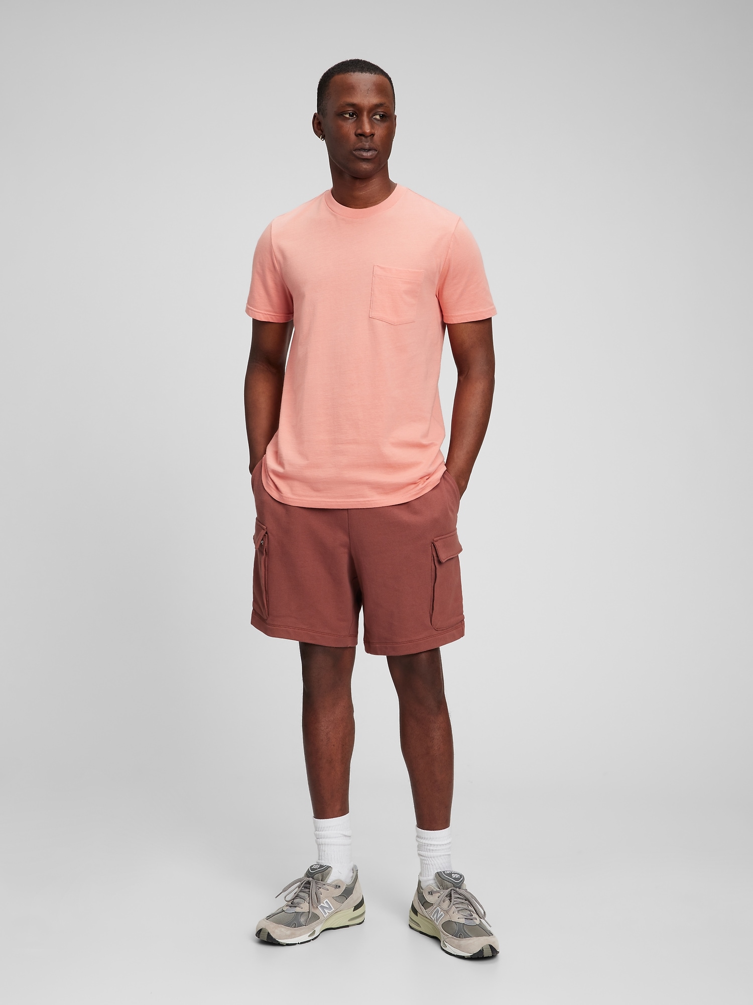 7 French Terry Cargo Sweat Shorts