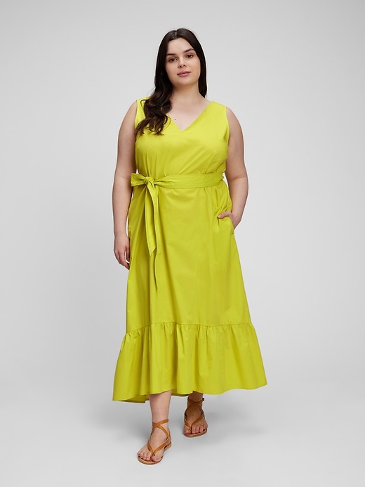 VNeck Maxi Dress Gap