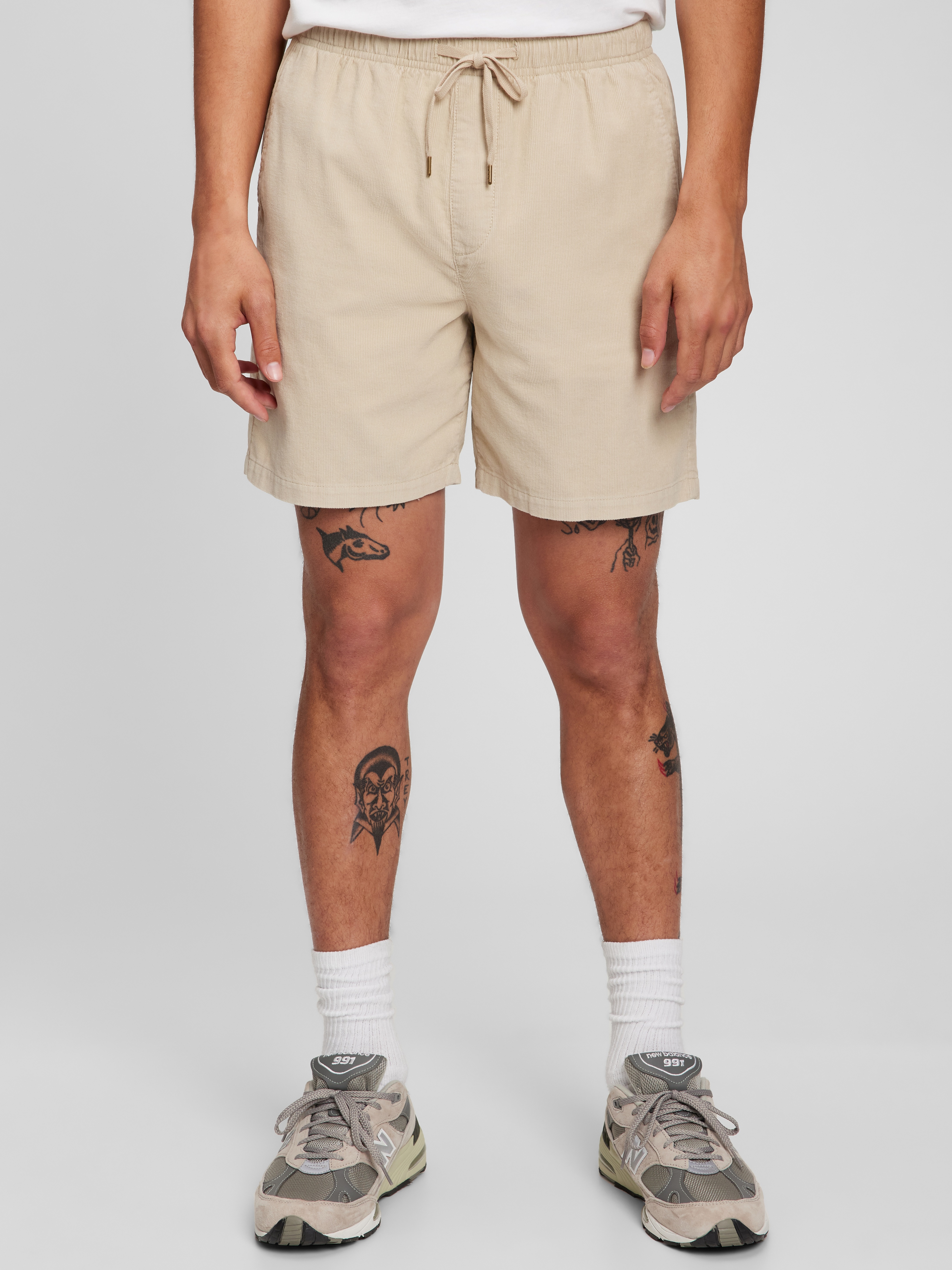 corduroy shorts