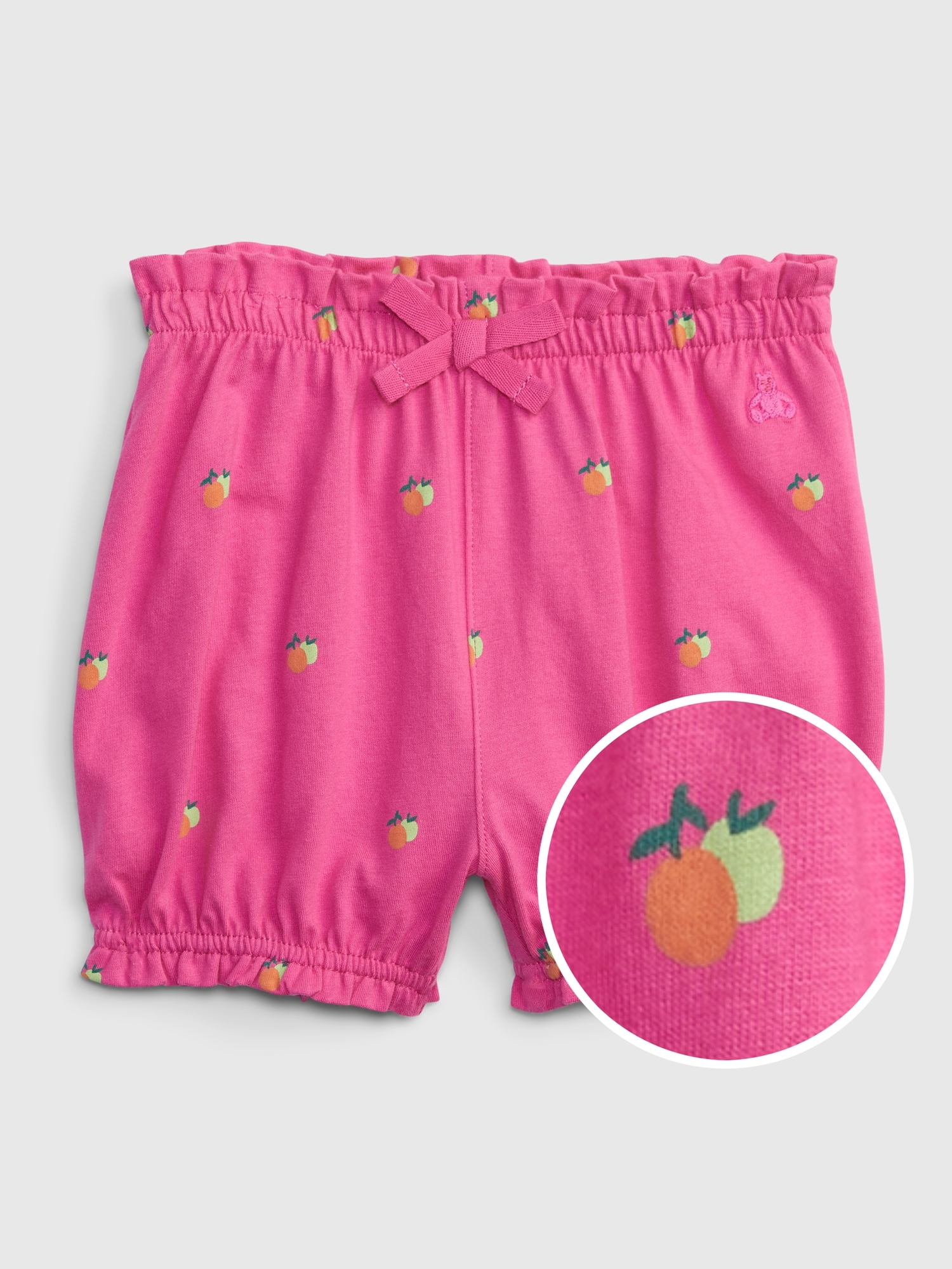 Gap Baby Organic Cotton Mix and Match Pull-On Shorts pink. 1