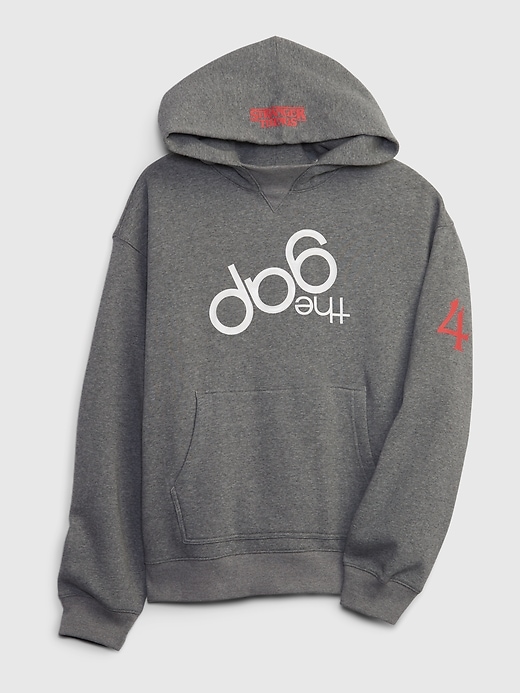 Image number 5 showing, Gap × Stranger Things Adult Upside Down Gap Logo Hoodie