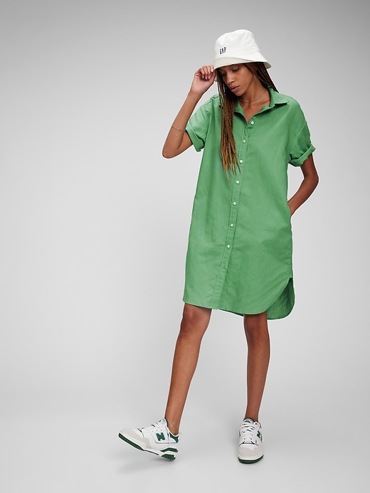 Shirt dress gap hotsell
