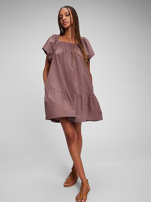 Image number 1 showing, Flutter Sleeve Mini Dress