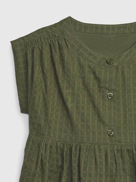 Image number 3 showing, Toddler Textured Shirtdress