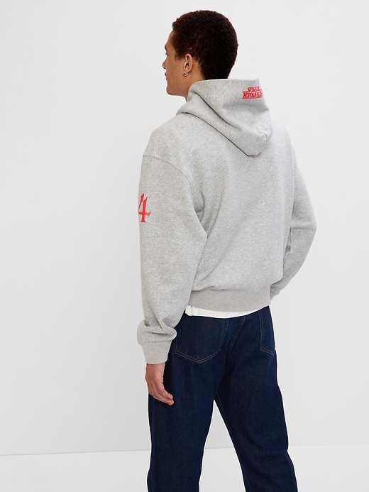Image number 2 showing, Gap × Stranger Things Adult Upside Down Gap Logo Hoodie