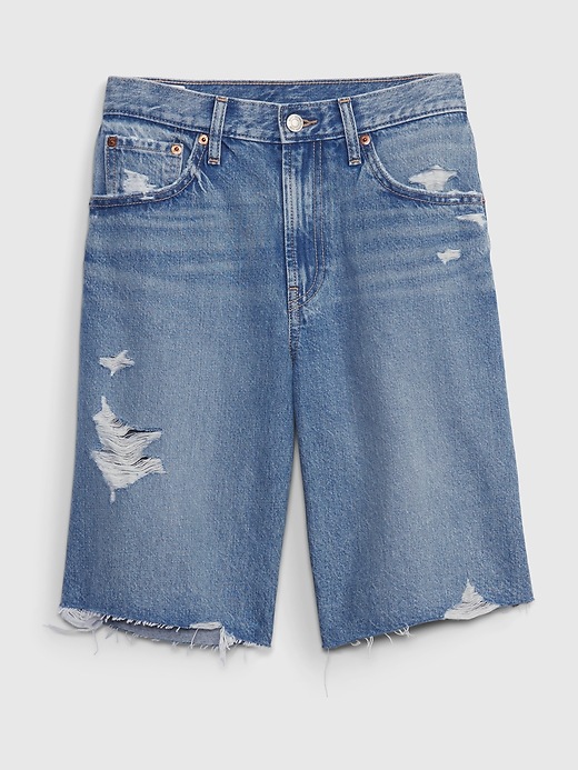 Image number 6 showing, Denim Board Shorts with Washwell