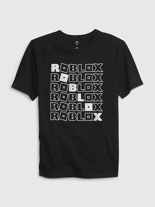 Roblox Gap Magliette Roblox Boys Gray T-Shirt Powering Imagination