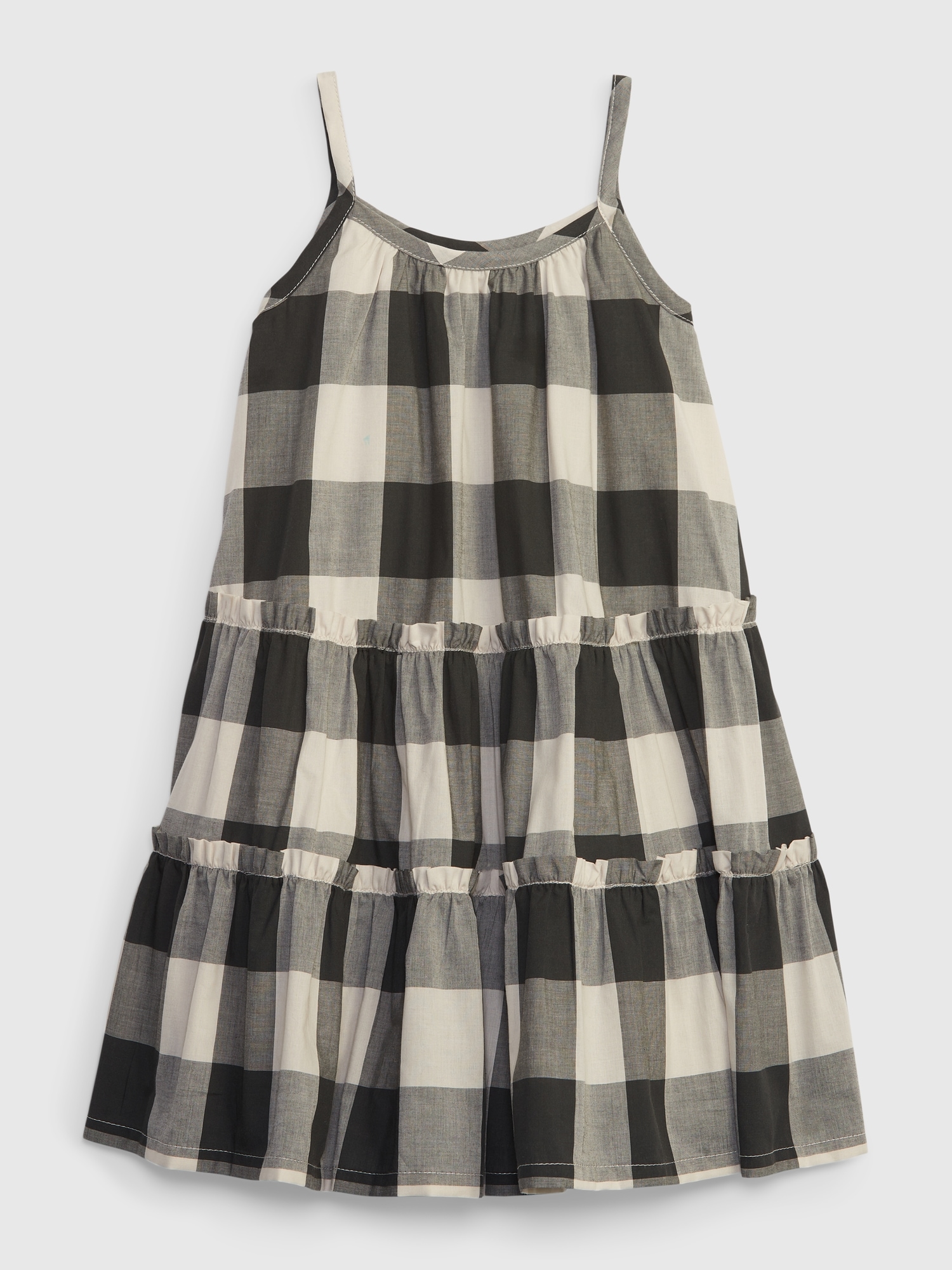 Gap buffalo plaid dress discount
