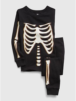 Skeleton pj set shop