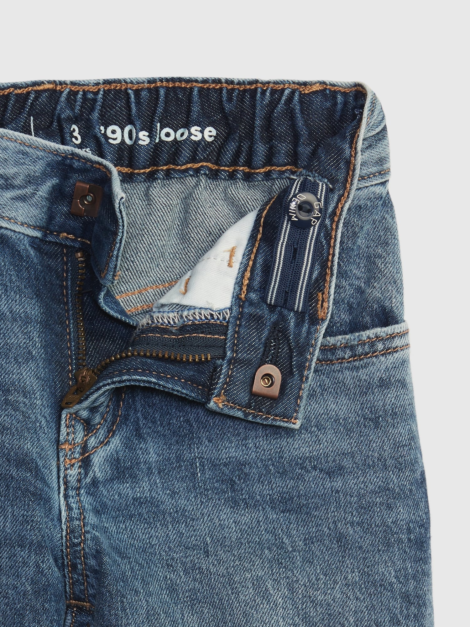 Toddler '90s Loose Organic Denim Jeans with Washwell | Gap