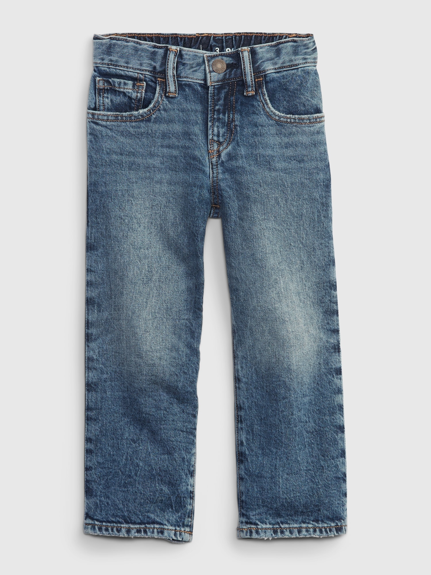 Gap - Toddler '90s Loose Organic Denim Jeans with Washwell blue