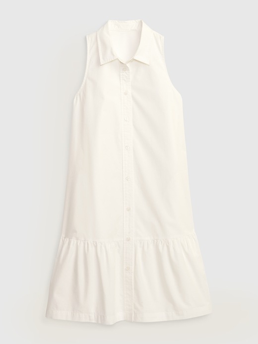 Image number 6 showing, Ruffle Hem Shirt Dress