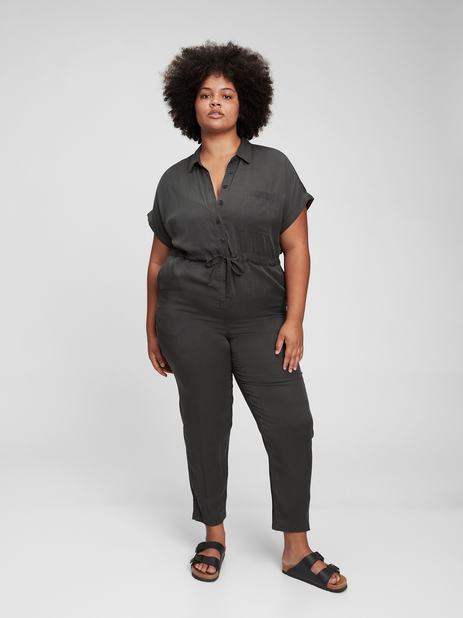 Gap hot sale tencel jumpsuit