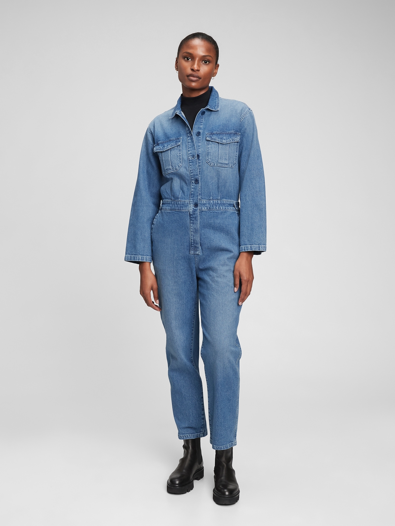 Denim Jumpsuit