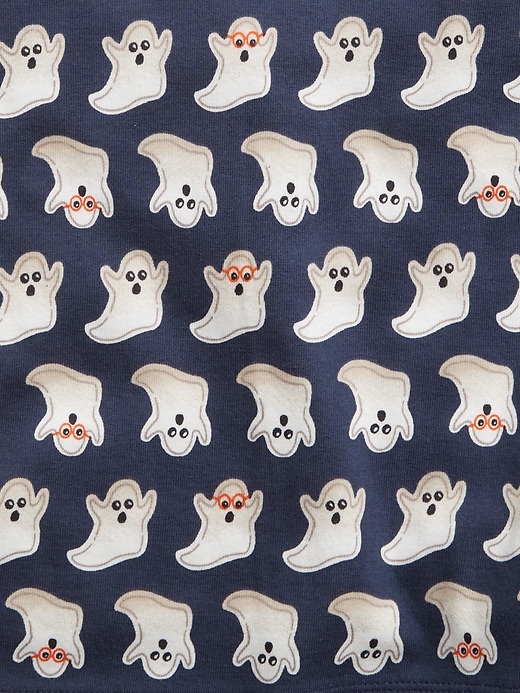 Image number 2 showing, Kids 100% Organic Cotton Ghost PJ Set