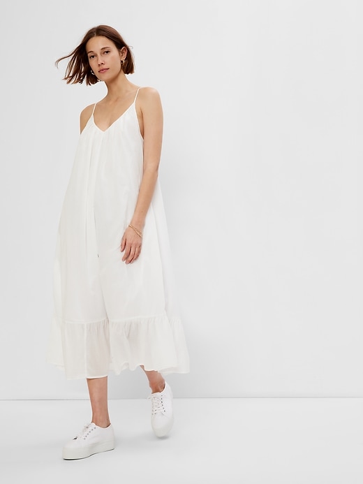 Image number 6 showing, Strappy Ruffle Hem Maxi Dress