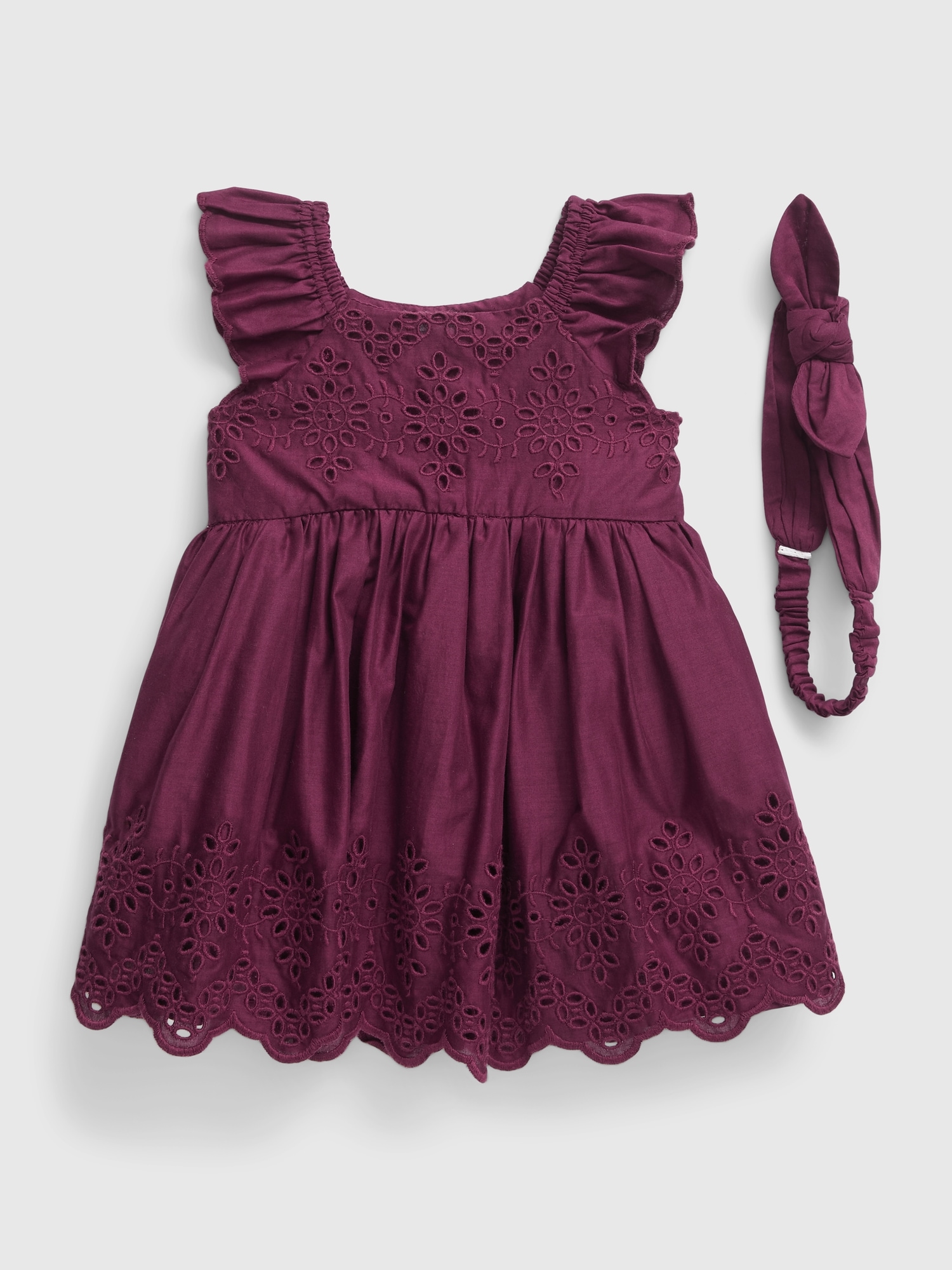 Baby Eyelet Dress Set | Gap