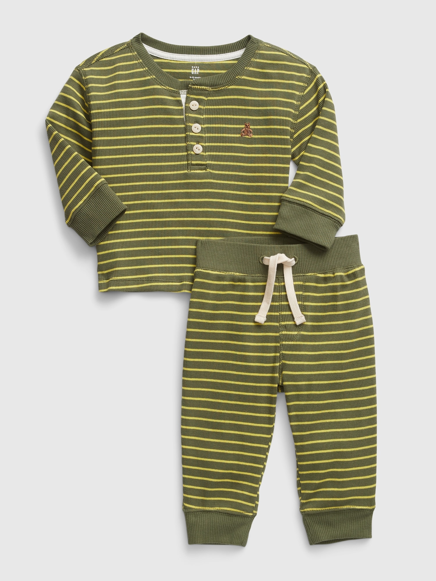 Baby Rib TwoPiece Outfit Set Gap