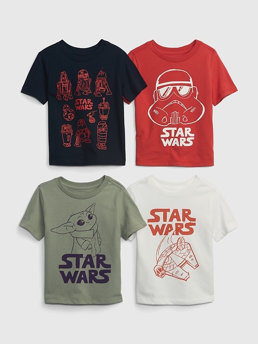 babyGap | Star Wars™ Organic Cotton Graphic T-Shirt (4-Pack) | Gap