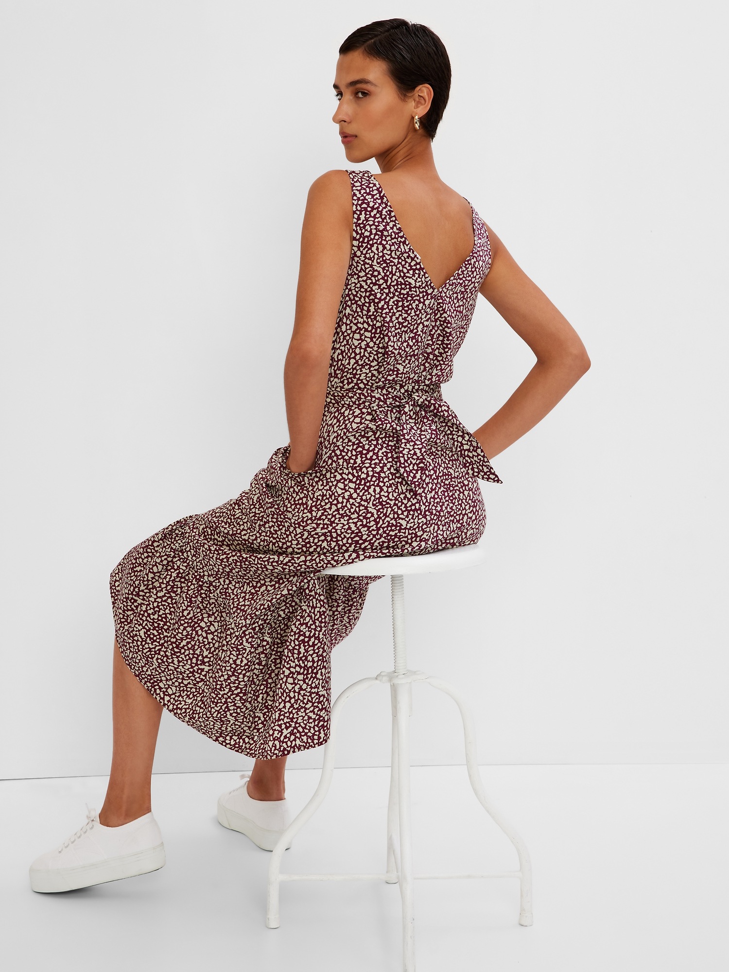 VNeck Maxi Dress Gap