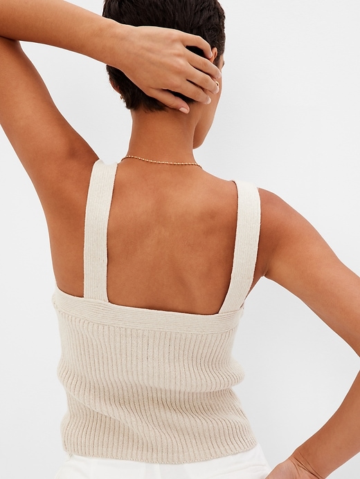 Image number 2 showing, Chunky Rib Sweater Tank Top