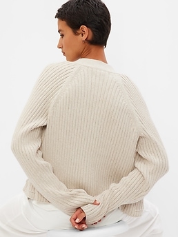 Chunky Rib Pocket Cardigan | Gap