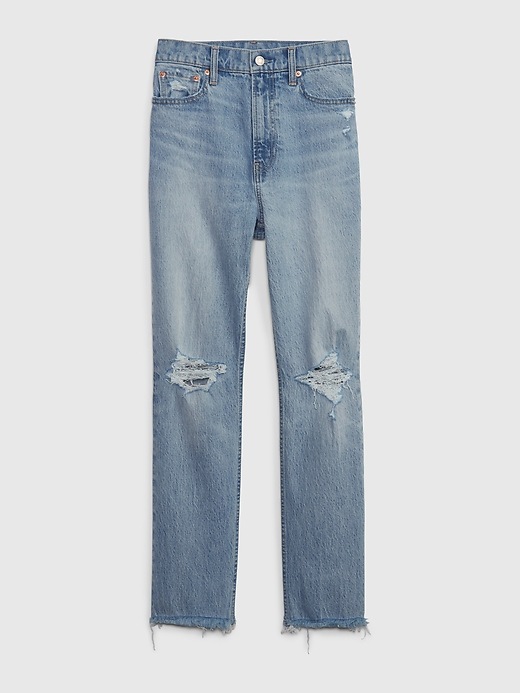 Image number 6 showing, Sky High Cheeky Straight Jeans with Washwell