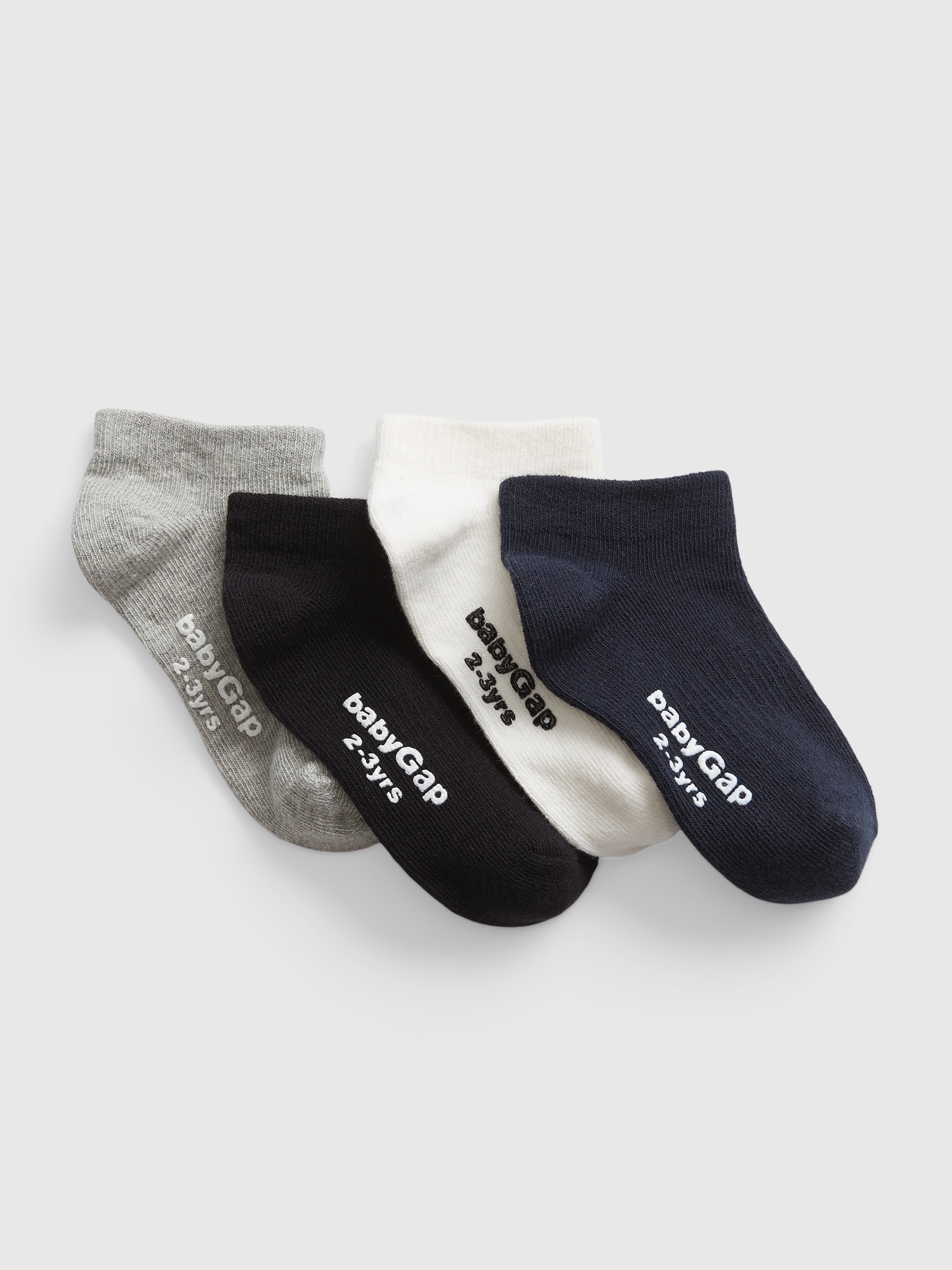 Gap Babies' Toddler No Show Socks (4-pack) In Multi