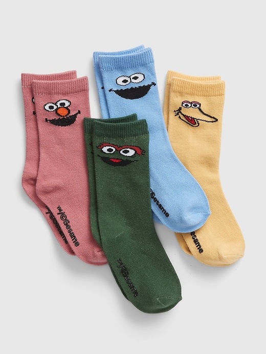 babyGap &#124 Sesame Street Crew Socks (4-Pack)
