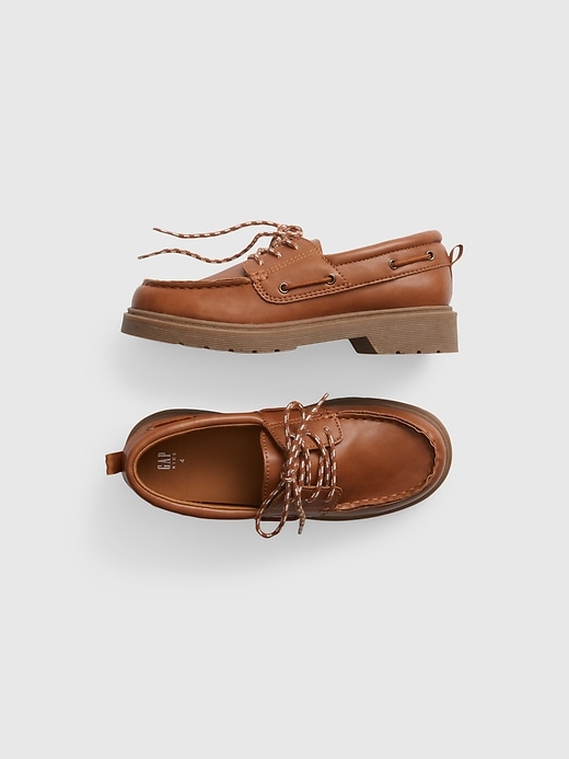 View large product image 1 of 1. Kids Lace-Up Loafer