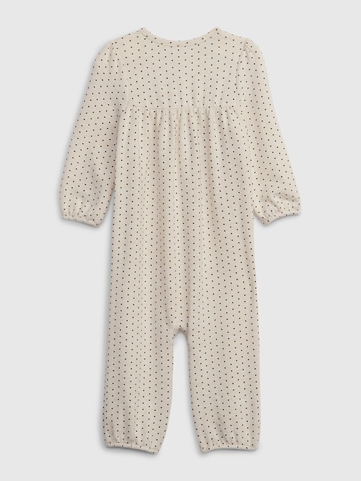 Image number 2 showing, Baby Ruffle Footless One-Piece