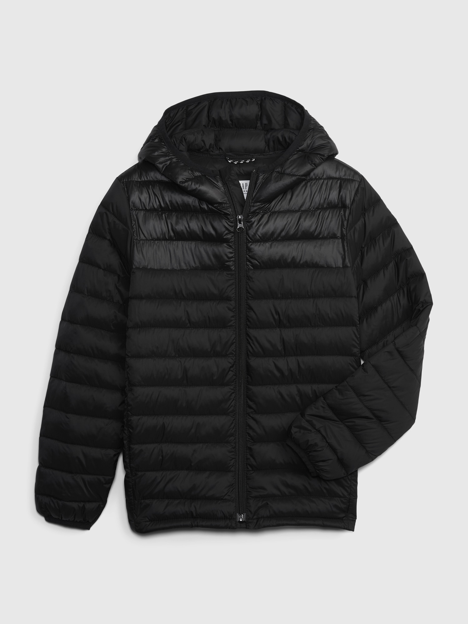 Gap Kids 100% Recycled Lightweight Puffer Jacket black - 428485002