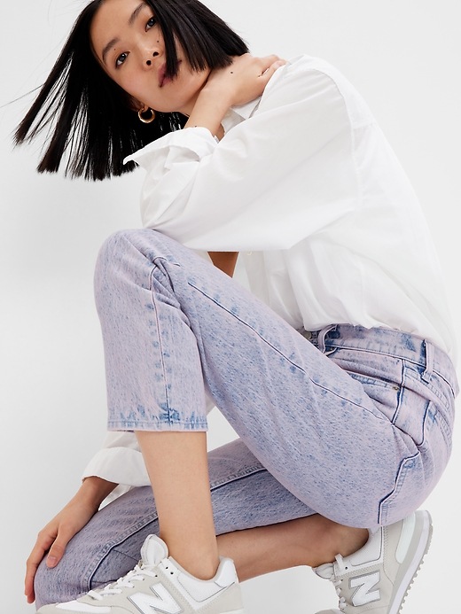 gap high rise cheeky straight