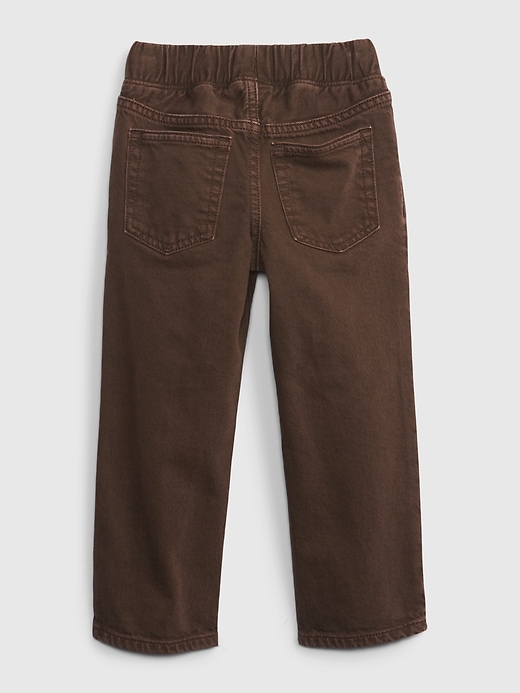 2 of 8 showing, with the color WOODSY BROWN of product Toddler Original Fit Jeans with Washwell
