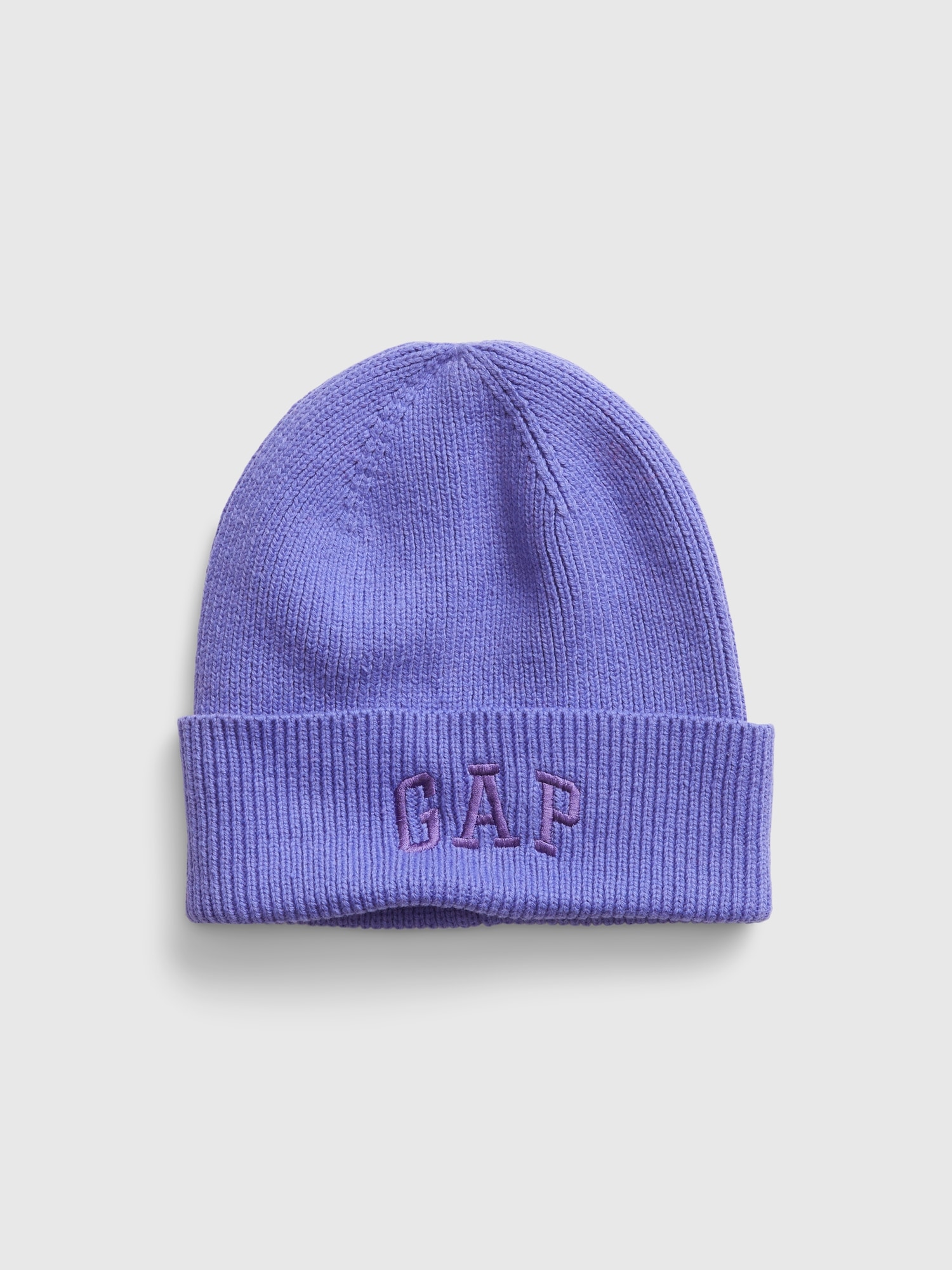 Gap Organic Cotton Beanie purple. 1