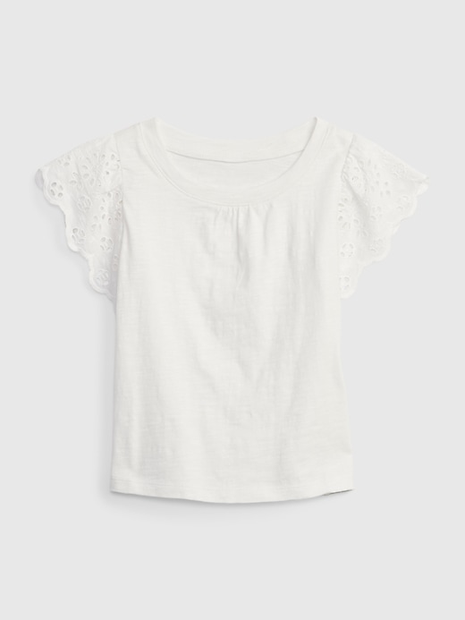 View large product image 1 of 1. Toddler Eyelet Top