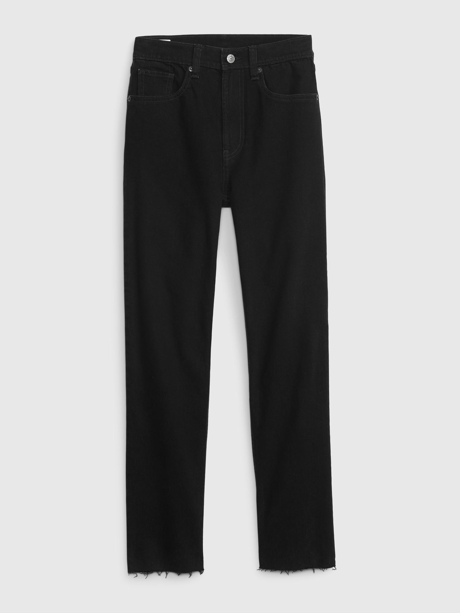 gap high rise cheeky straight